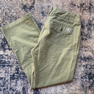 Carhartt sage green pants